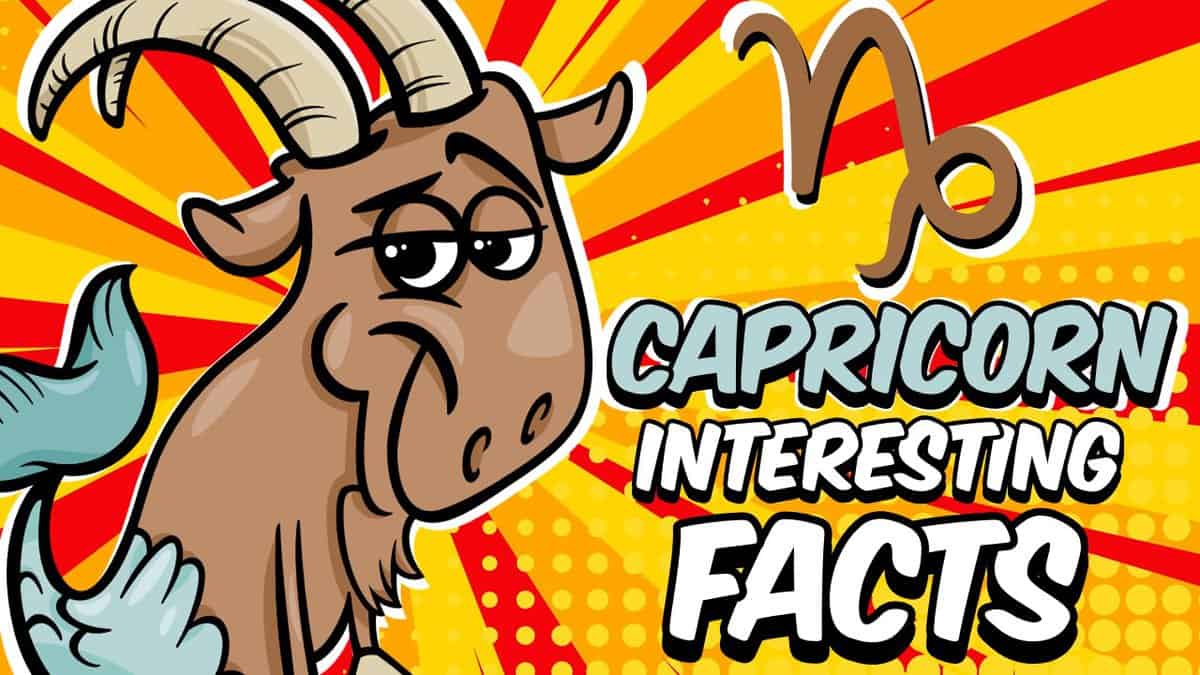 INTERESTING FACTS ABOUT CAPRICORN ZODIAC SIGN
